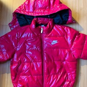 Nike Kids Hot Pink Puffer Jacket